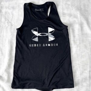 Girls Under Armour Racerback Athletic Tank